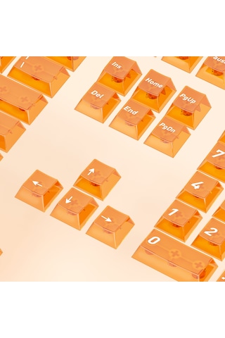 Mekanik Klavye Keycaps Rgb Şeffaf Gaming Pbt Tuş Takımı Diğer