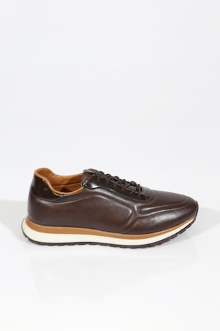 Dgn 800 Erkek Sneakers Ayakkabi Kahve Rugan