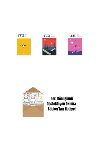 Sahibinin Sesi + Soruşturma Sl9 + İnsanın Bir Dakikası Sl5 + Okuma Sticker'ları