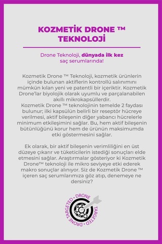the fair. Drone-Targeted Biotin Dökülme Önleyici Vegan Saç Serumu %1 Hyalufiller Drone + Biotin 50 ML