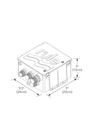 Rule Duş Tahliye Sistemi 800 Gph 12 V