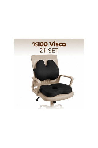 Ortopedik Oturma Simidi Koltuk Minderi Visko Kuyruk Sokumu Yastığı - 895020830
