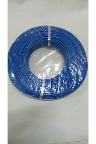 6 Mm Mavi Nya Kablo 100 Metre Tam Kesit Cca Kablo