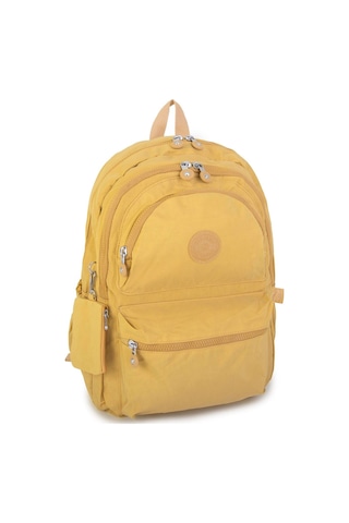 Nas Bag Unisex Zararlı Kimyasal İçermeyen Waterproof Sırt Çantası Sarı Sarı