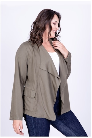 Önü Volanlı Apoletli Hırka