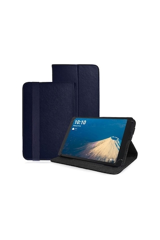 Alcatel Uyumlu 8088X 3T 10 Hd Delüx Universal Standlı Deri Kılıf