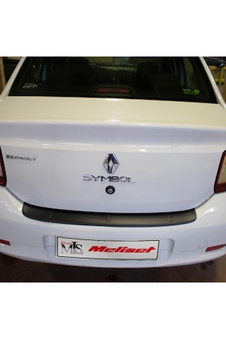 Renault Symbol Arka Tampon Eşiği Mat Siyah 2013 Ve Sonrası Uyumlu