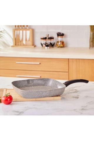 Emsan Dura Granit Kare Tava 28 Cm