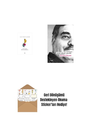 Divan Şiirinde İstanbul + Asaf Hâlet Çelebi - Bütün Şiirleri + Okuma Sticker'ları