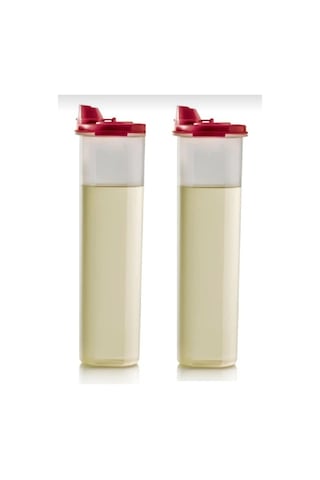 Yağdanlık Oval Kırmızı 2 Adet 1.1 Lt. Kırmızı