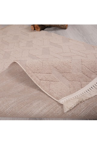 My Evilla Modern Dekoratif Lara Vizon Dokuma Halı 9401c