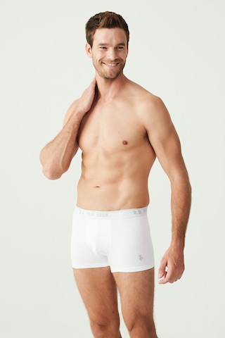 U.S. Polo Assn. 80097 Erkek 3'Lü Boxer 001