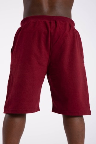 Lukitus Erkek Pamuklu Basic Şort Bordo