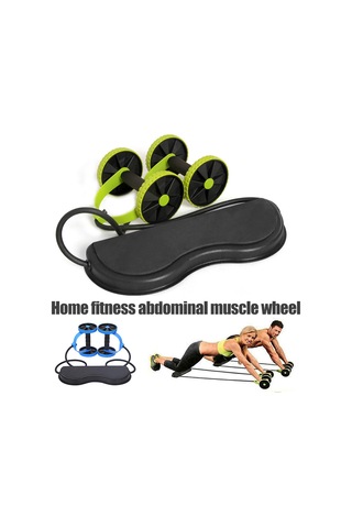 Karın Kas Direnci Çekme Halat Mavi/yeşil Fitness Direnç Bandı Ev Eğitimi Egzersiz Çok Renkli