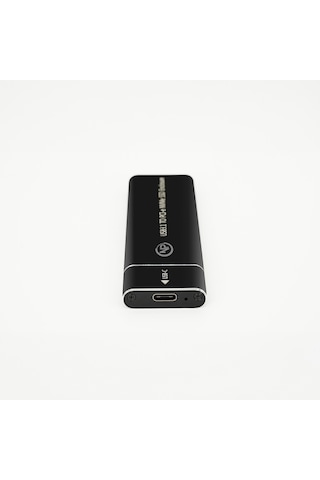 NPO DK02 NVMe M.2 USB-A Type-C Kablolu Taşınabilir Harici SSD Boş Kutu