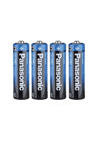 Panasonic General Purpose R6be 1.5v Zinc Carbon Aa Kalem Pil 4 Adet