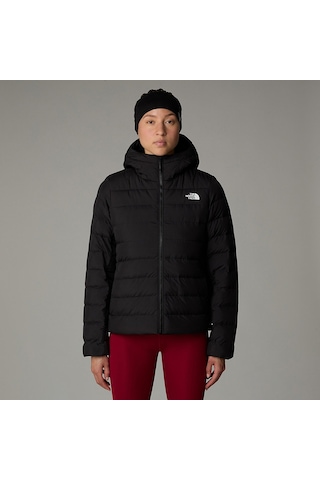The North Face Aconcagua 3 Hoodie Kadın Siyah Kapüşonlu Mont Siyah