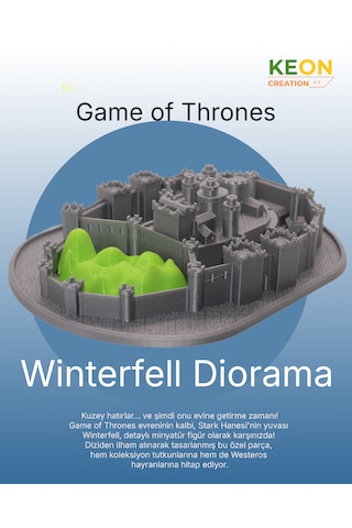 Game Of Thrones Winterfell Diorama