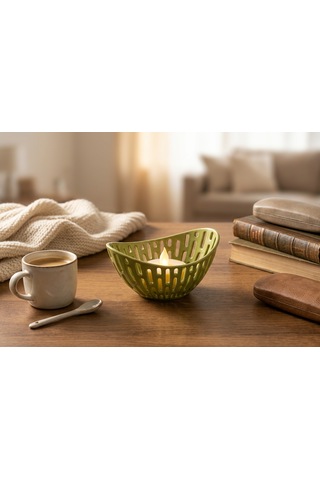 Lumanest Dekoratif Tealight Mumluk Haki