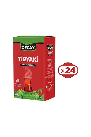Ofçay Tiryaki Çay 500 Gr X 24 Adet
