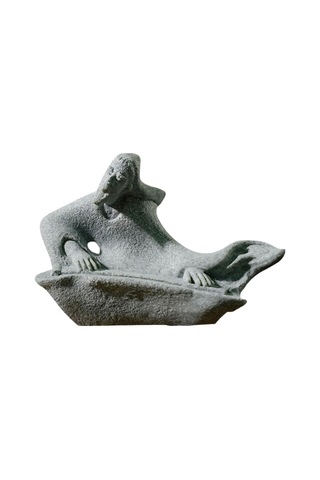 Suntek Antik Çin Heykelcik Heykeli Yapıt Kanunlu-yaşlı-adam