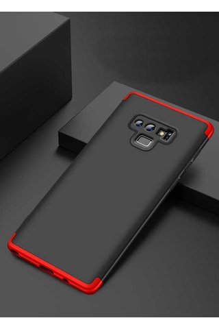Galaxy Note 9 Kılıf Zore Ays Kapak Kırmızı