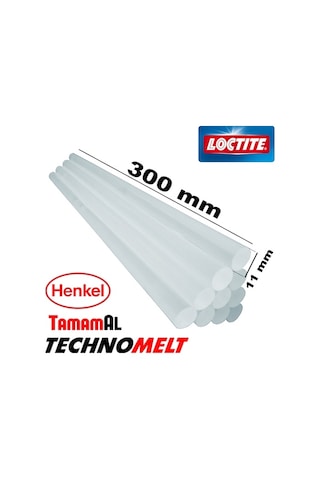 Henkel (Alman Markası) Technomelt Sıcak Silikon Kalın Şeffaf Mum (432318073)