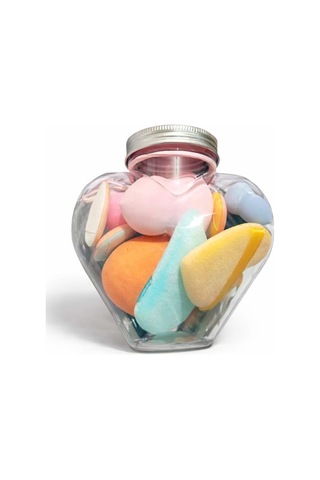 Tr 10 Adet Profesyonel Makyaj Süngeri Seti,fondöten, Kapatıcı, Kontür Ve Allık İçin Beauty Blender Süngerleri,