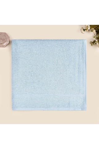 Mave Banyo Havlusu - Mavi - 70x140 Cm Çok Renkli