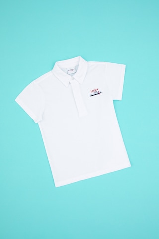 U.S. Polo Assn. Erkek Çocuk Beyaz Tişört 50325175-vr013