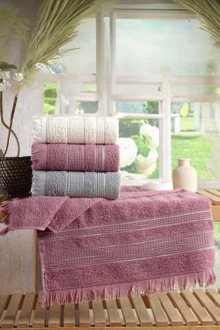 Sandy 3'lü 50x90 Cm El&yüz Havlu Seti Renkli