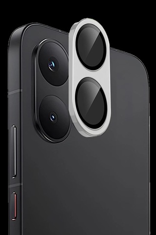 Xiaomi Poco X8 Pro Max Uyumlu Raze Metal Kamera Lens - Gümüş Renkli
