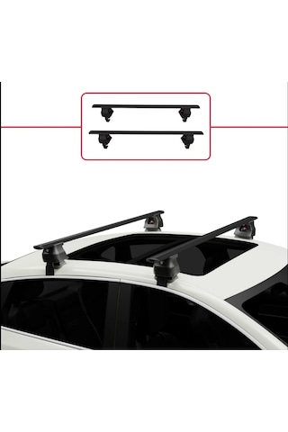 Xf Araca Özel Oluksuz Tavan Çitası 2021 2022 2023 2024 Siyah