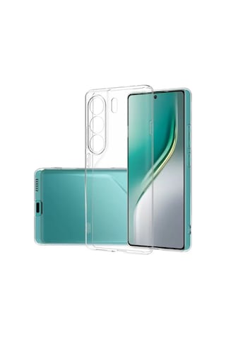 Tecno Camon 40 Pro Kılıf Şeffaf Silikon Hibrit Case Kapak Şeffaf