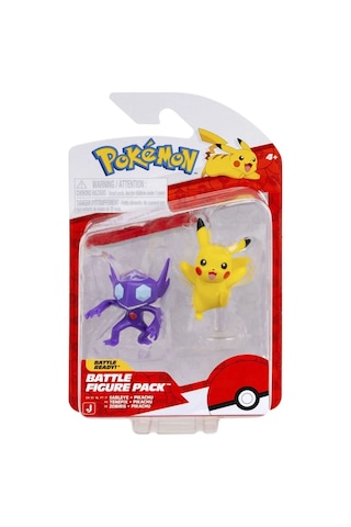 Pokemon Battle Figürler Pkw4062 - Sableye Ve Pikachu