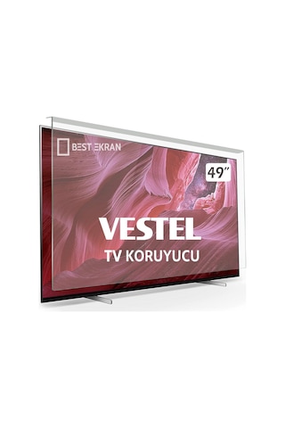 Vestel 49fd7400 Tv Ekran Koruyucu - Vestel 49" İnç 124 Ekran Koruyucu Kırılmaz Paneli