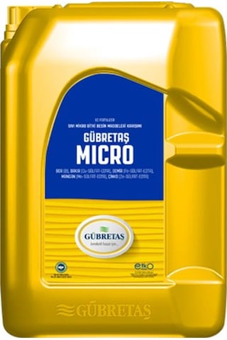 Gübretaş Micro (20 L) (Bor. Bakır. Demir.Mangan. Çinko) Gübretaş Micro (20 L) (Bor. Bakır. Demir.Mangan. Çinko)
