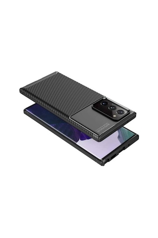 Samsung Uyumlu Galaxy Note 20 Ultra Kilif Karbon Tasarim Negro Silikon 392711726
