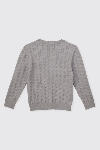 Panço Erkek Çocuk Triko Gri Kazak 2621bk18001