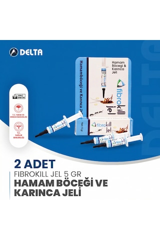 Fibrokill Karınca Ve Hamam Böceği Jeli 5gr 2 Adet