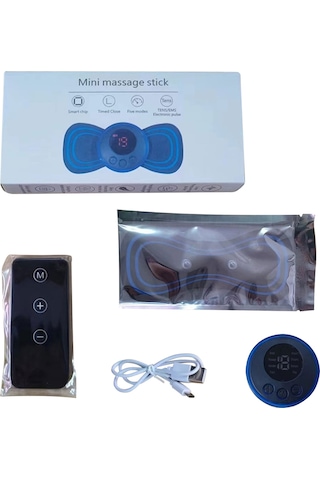 Xindoker Minik Boyutlu Boyun Masaj Cihazı, Mikroakım Teknolojisi, 8 Mod 19 Seviye, Şarjlı, Uzaktan Kumandalı, Ev Kullanıma Uygun, Kol Ve Boyun İçin Çok Renkli