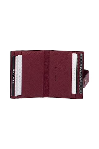 Tergan Bordo Deri Erkek Kredi Kartlık - S1kk00001617-m71 Bordo