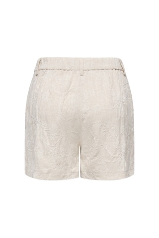 Only Onlsıesta Hw Lınen Bl Emb Shorts Pnt Kadın Gri Şort - 15374119