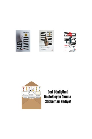 İşkenceci + Aydınlanma Değil Merhamet + Schrödinger İn Kedisi 2 - Rüya + Okuma Sticker'ları