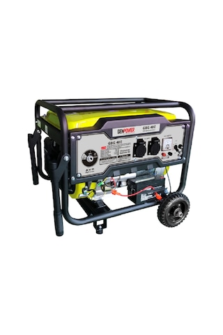 Genpower GBG40E 4KVA Benzinli İpli Marşlı Jeneratör Genpower GBG40E 4KVA Benzinli İpli Marşlı Jeneratör