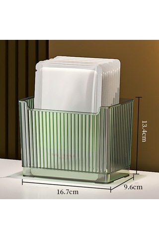 Dancemonkey Cbtx Mutfak Buzdolabı Düzenleyici, Pet Saklama Kutusu, Tek Katmanlı Yeşil Çok Renkli