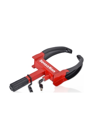 Sensation Römork Karavan Teker Kilidi Universal Kırmızı