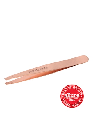 Tweezerman Rose Gold Slant Tweezer Cımbız Altın - Pembe