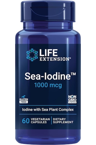 Life Extension Sea-ıodine 1000 Mcg 60 Veggie Kapsül Usa Menşeii Dmmedicineden Orijinal