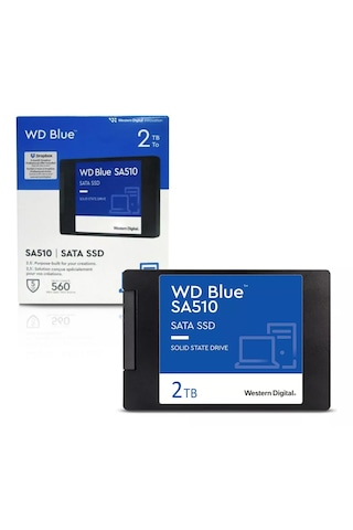 WD Blue SA510 WDS200T3B0A 2.5" 2 TB 560-520 MB/s Sata3 SSD